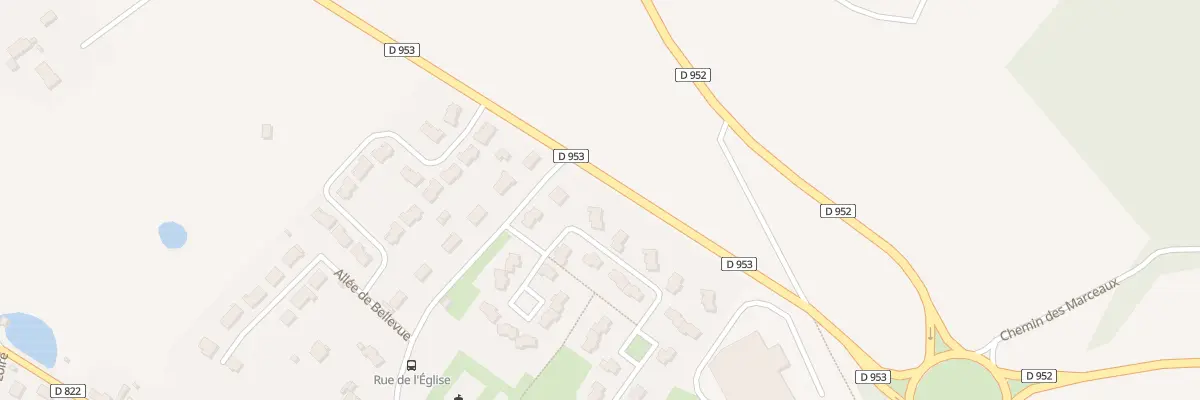 Plan du 18 Res Clos du Plateau à Nevoy