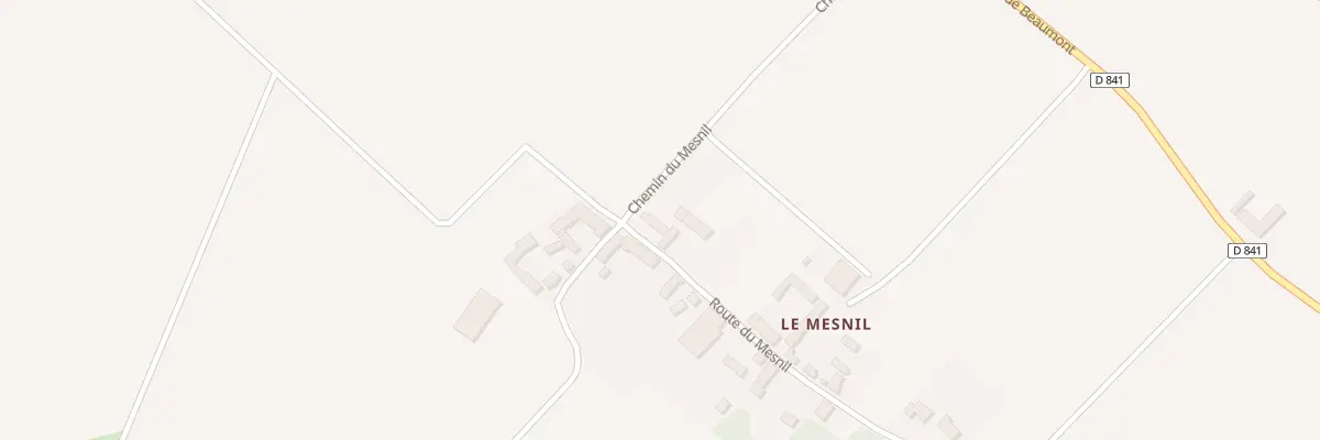 Plan du 60 Rte du Mesnil à Sceaux-du-Gâtinais