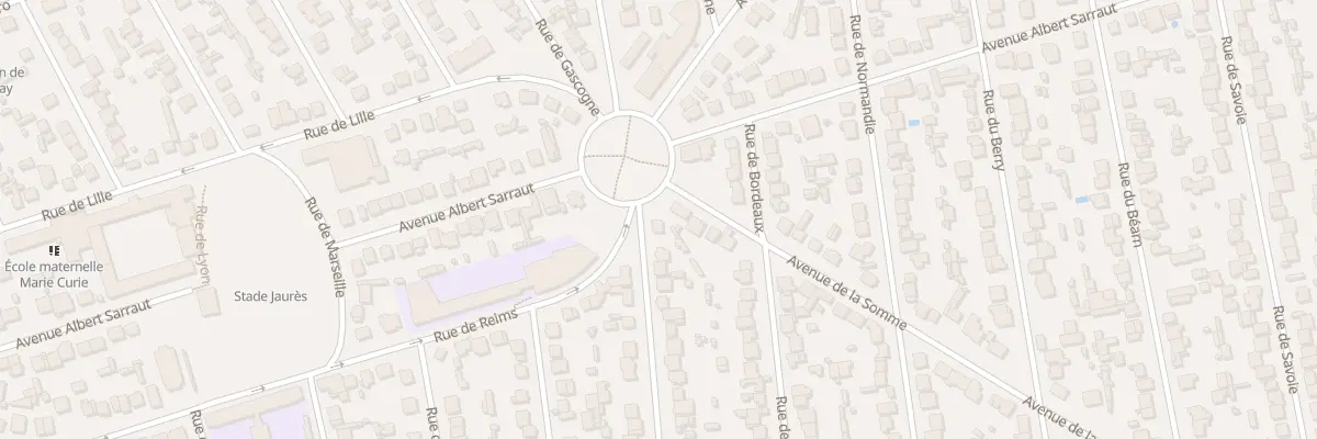 Plan du 1 Rue de Verdun à Tremblay-en-France