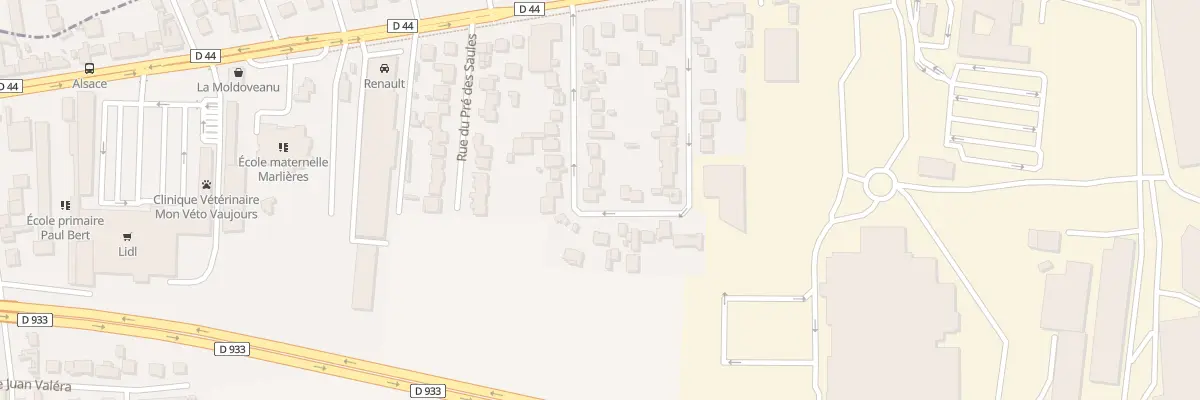 Plan du 19 Rue Victor Hugo à Vaujours