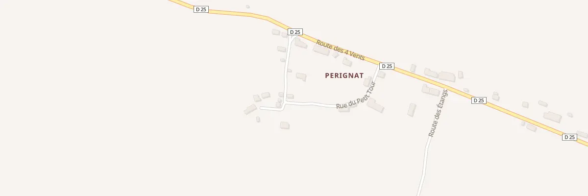 Plan du 5143 Perignat à Larodde