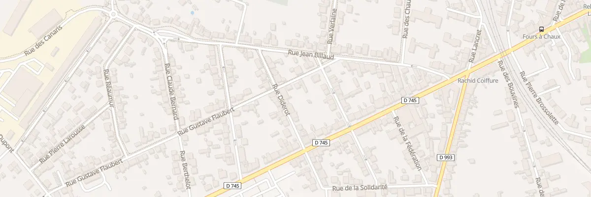 Plan du 14 Rue Diderot à Montluçon