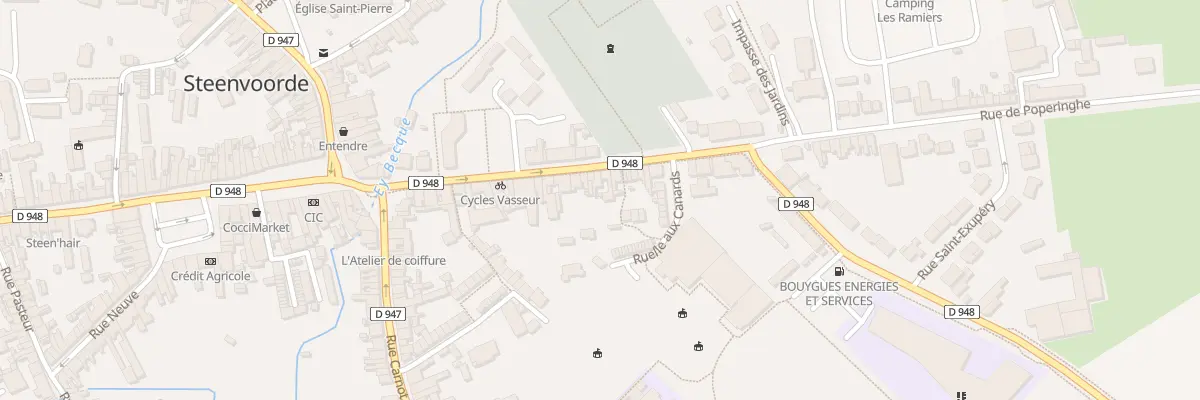 Plan du 42 Rue de Poperinghe à Steenvoorde