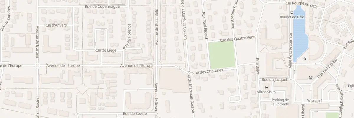Plan du 207 Rue du Marchais Basson à Moissy-Cramayel
