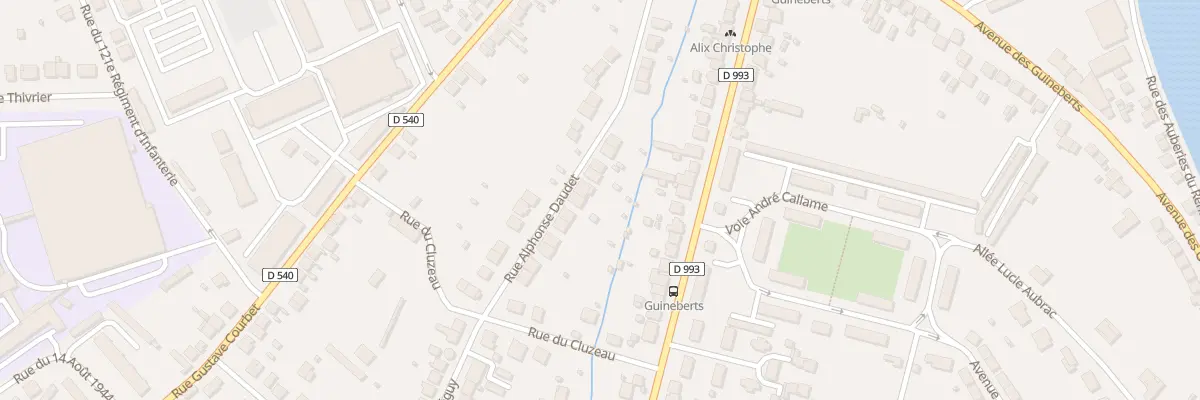 Plan du 29 Rue Alphonse Daudet à Montluçon