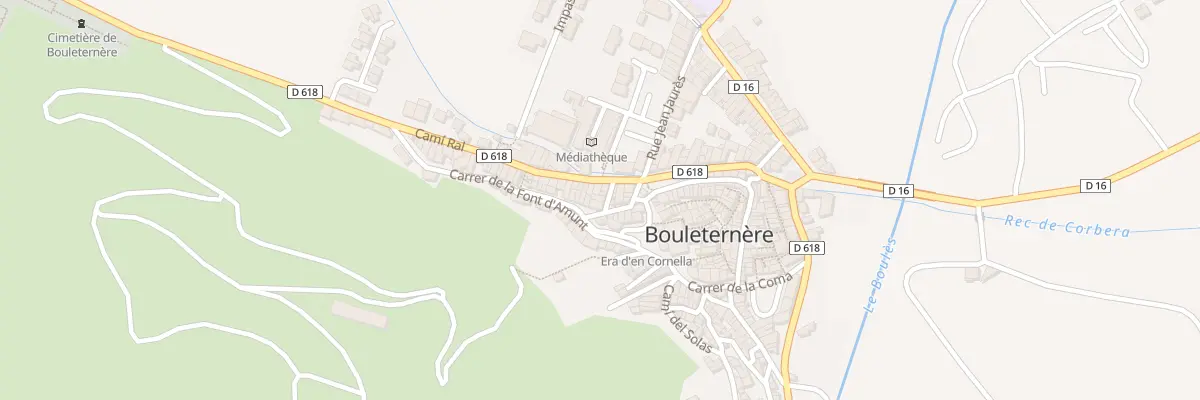 Plan du 260 Village à Bouleternère