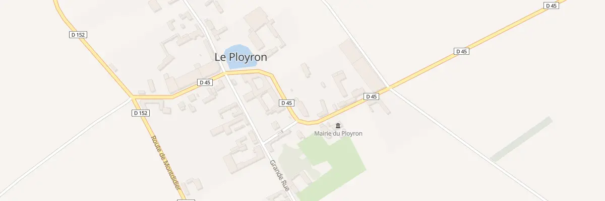 Plan du 8 Rue de l’Eglise au Ployron