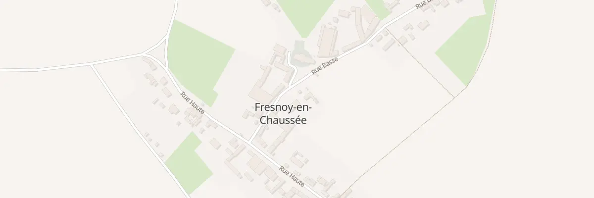 Plan du 7 Rue Basse à Fresnoy-en-Chaussée
