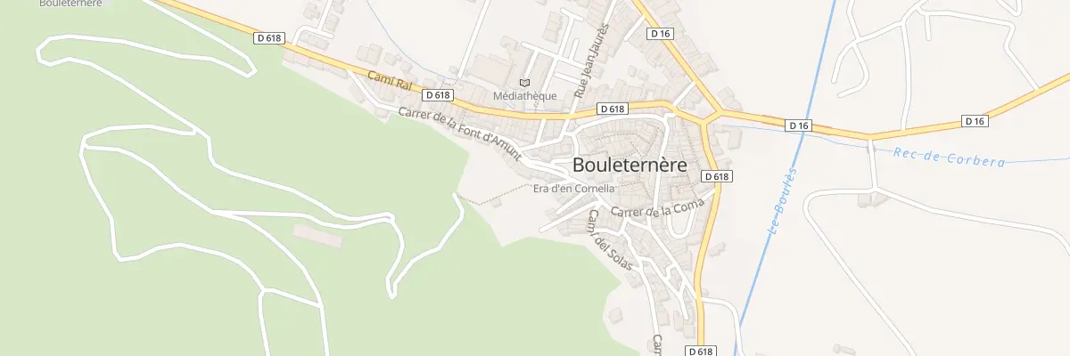 Plan du 1T Cae de la Font d’Amunt à Bouleternère