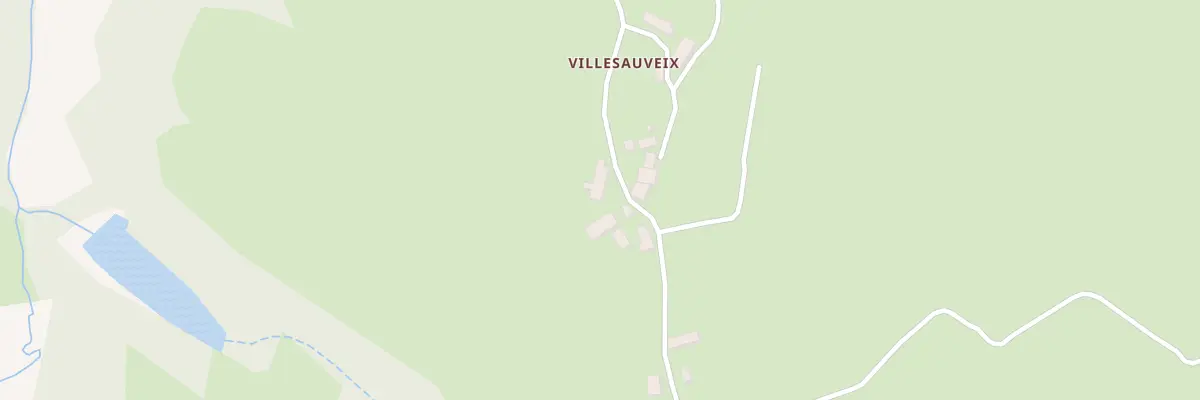 Plan du 3 Villesauveix à Charron