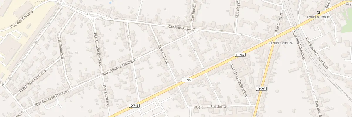 Plan du 10 Rue Diderot à Montluçon