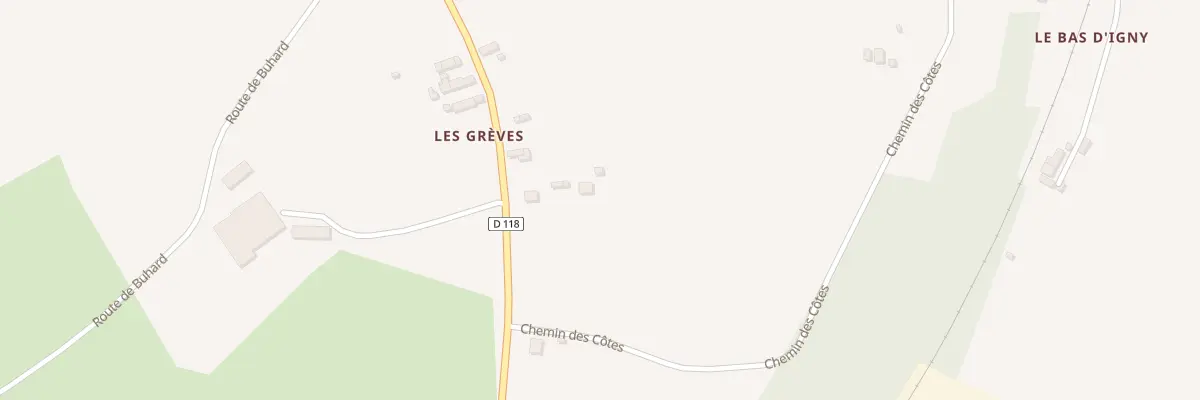 Plan du 1241 Rte d’Urçay à La Perche