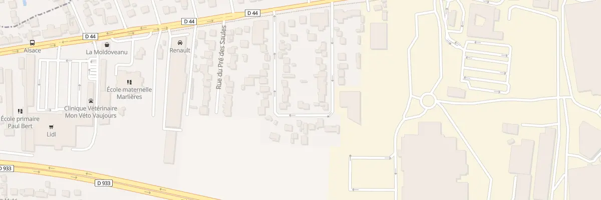 Plan du 21 Rue Victor Hugo à Vaujours