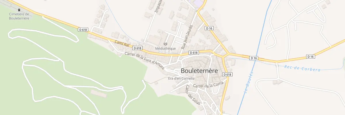 Plan du 3 Cami Real à Bouleternère