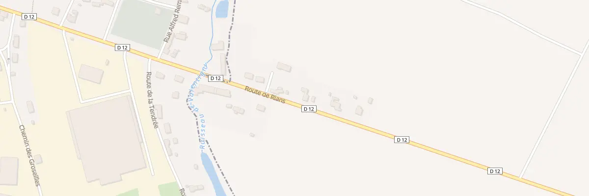 Plan du 195 Les Choquettes à Rians