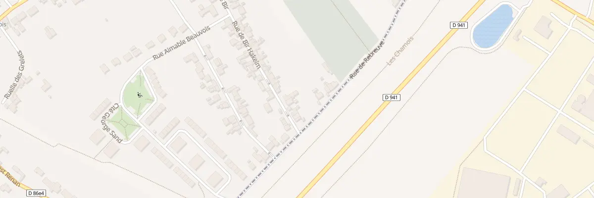 Plan du 31 Rue de Bir Hakeim à Haillicourt