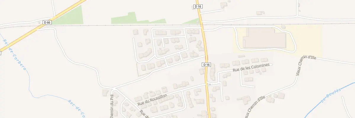 Plan du 5002F Lot Catalunya à Bouleternère