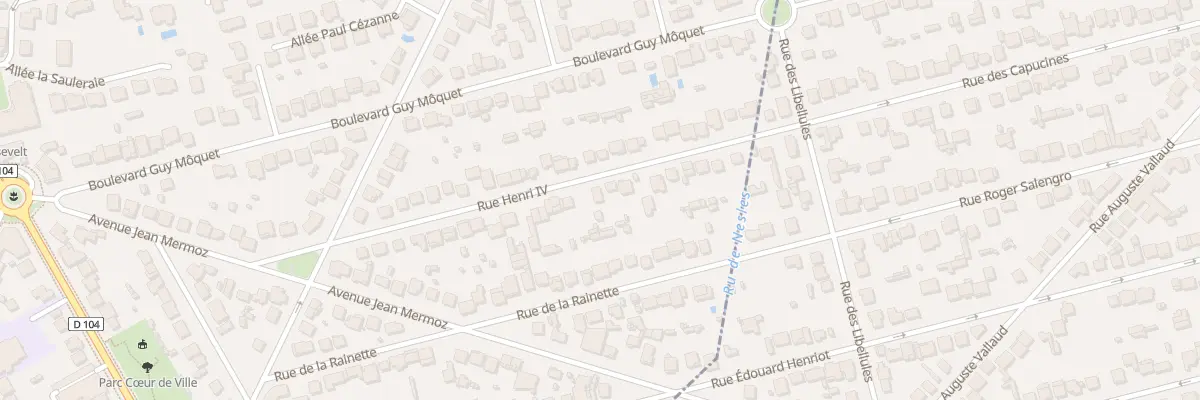 Plan du 34 Rue Henri 4 à Gournay-sur-Marne