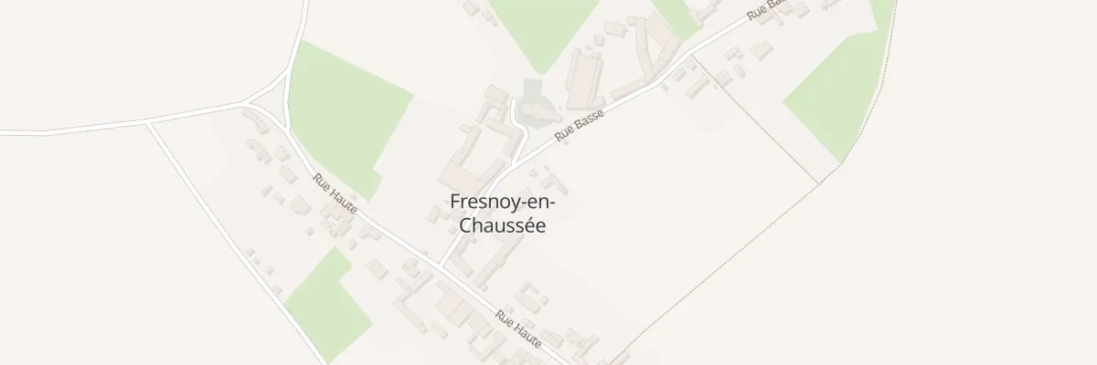 Plan du 9 Rue Basse à Fresnoy-en-Chaussée