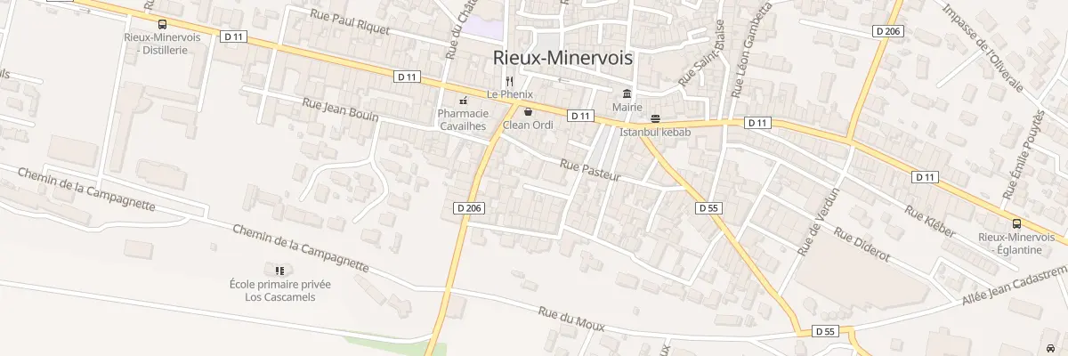 Plan du 4 Rue Ampére à Rieux-Minervois