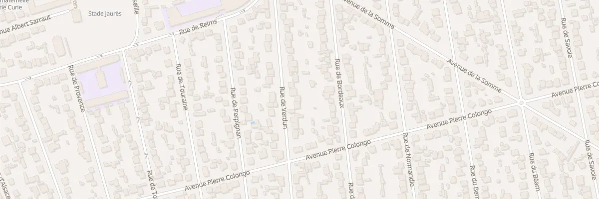 Plan du 33 Rue de Verdun à Tremblay-en-France