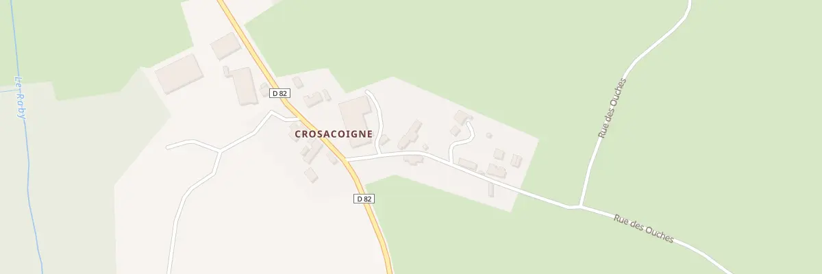 Plan du 5 Crosacoigne à Montel-de-Gelat