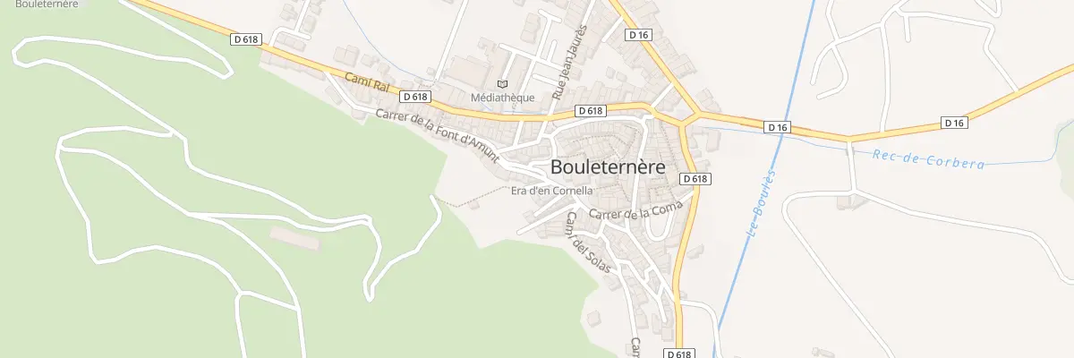 Plan du 2 Cami de la Boffeta à Bouleternère