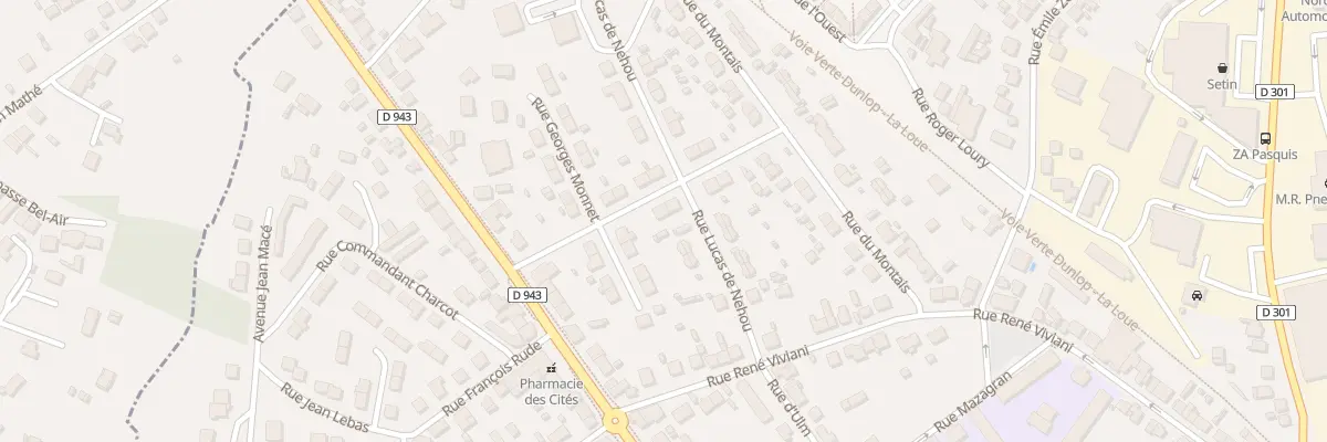 Plan du 8 Rue Jean Eudes à Montluçon