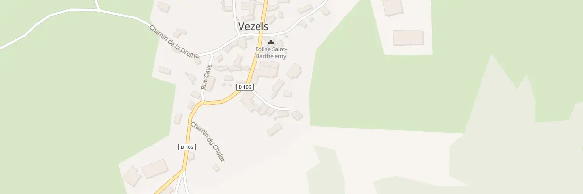 Plan du 5064 Le Bourg à Vezels-Roussy