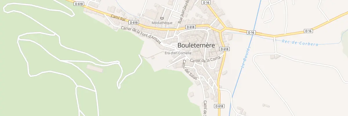 Plan du 220 Village à Bouleternère