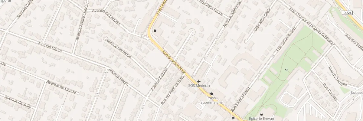 Plan du 26 Rue Gustave Nast à Chelles