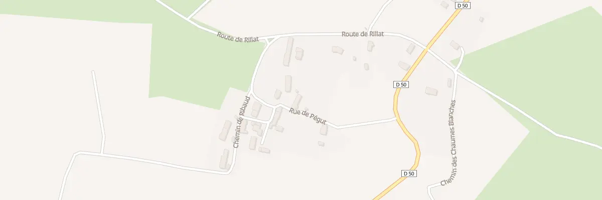 Plan du 172 Rue de Pegut à Saint-Genest
