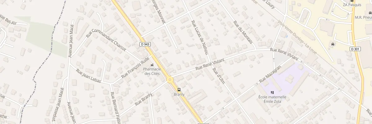 Plan du 70 Rue René Viviani à Montluçon