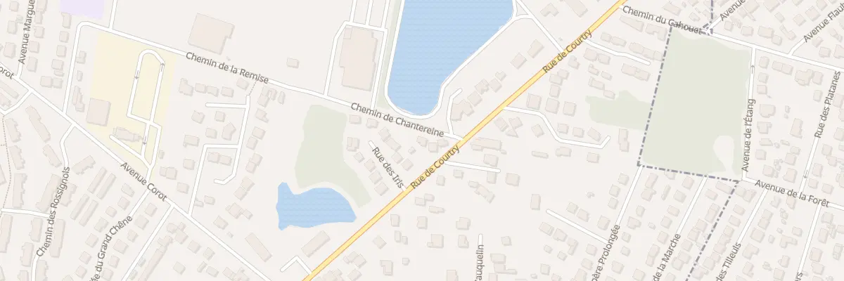 Plan du 58 Che de la Remise à Coubron