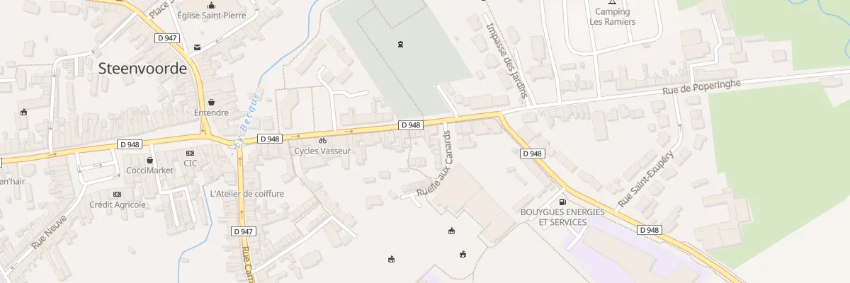 Plan du 54 Rue de Poperinghe à Steenvoorde