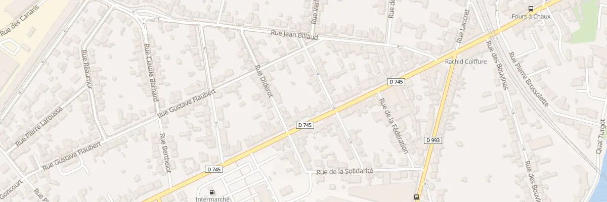Plan du 42B Av Jules Guesde à Montluçon