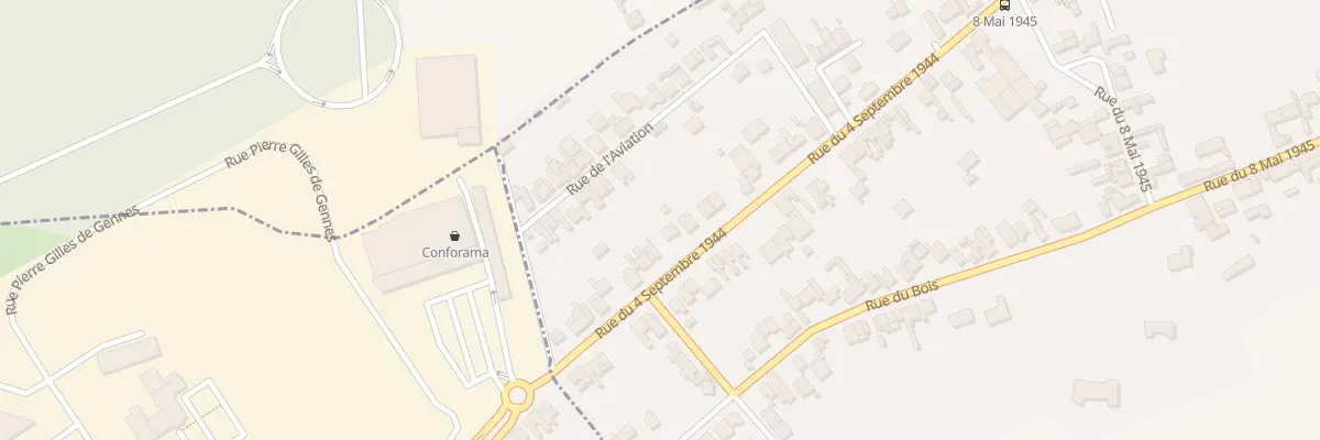Plan du 45 Rue du 4 Septembre 1944 à Hesdigneul-lès-Béthune