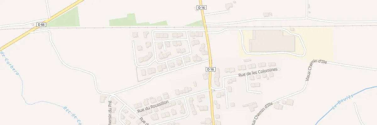 Plan du 2 Lot Catalunya à Bouleternère