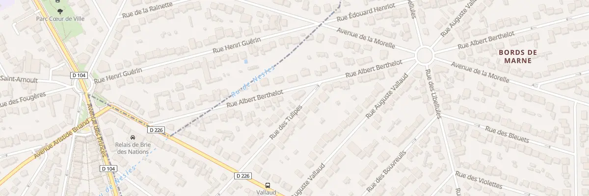 Plan du 65 Rue Albert Berthelot à Champs-sur-Marne