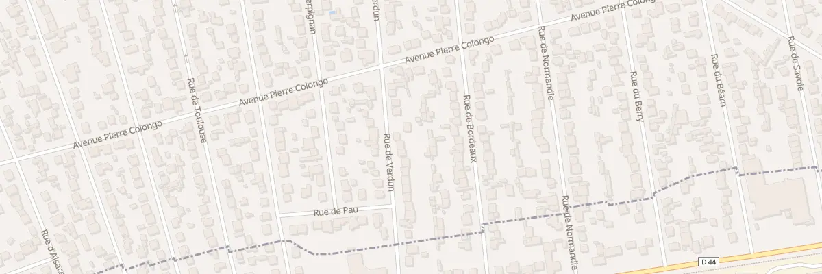 Plan du 59 Rue de Verdun à Tremblay-en-France