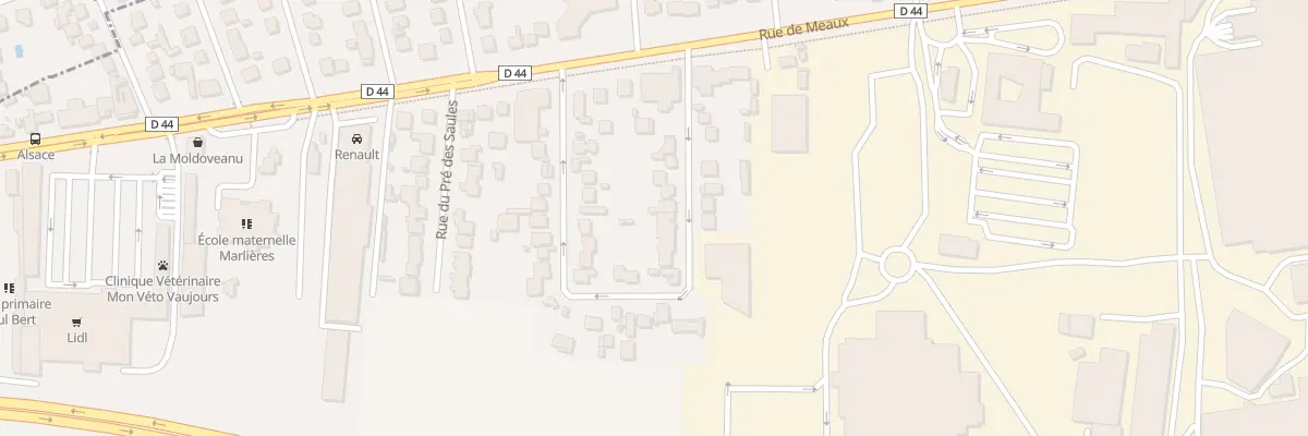 Plan du 35 Rue Victor Hugo à Vaujours