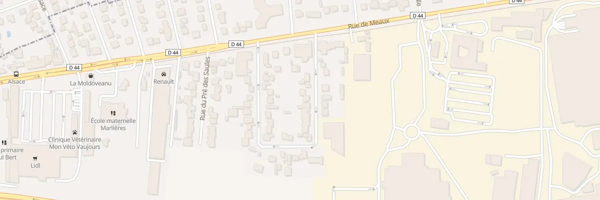 Plan du 39 Rue Victor Hugo à Vaujours