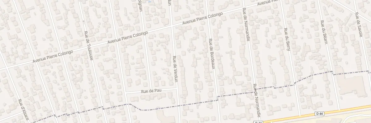 Plan du 61 Rue de Verdun à Tremblay-en-France