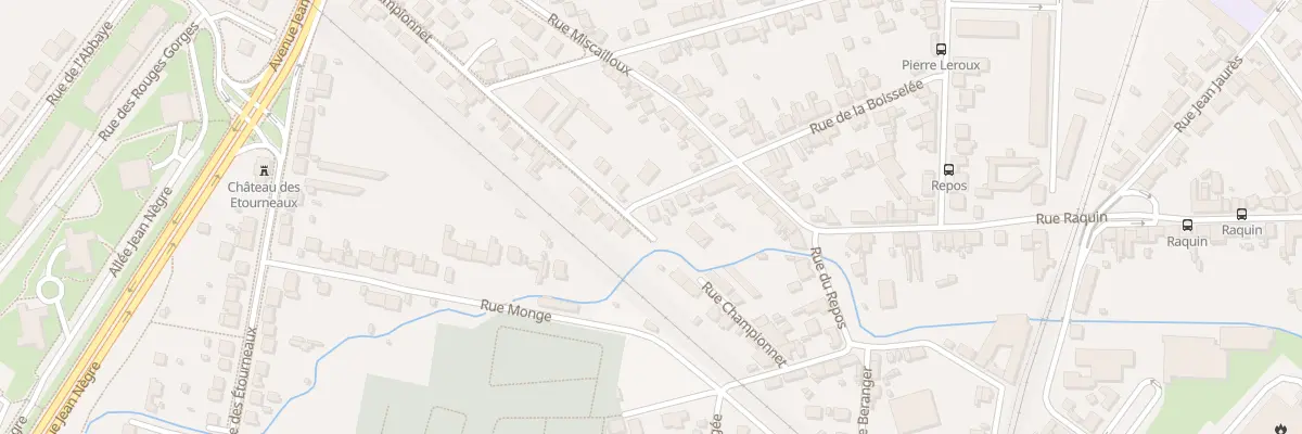 Plan du 29 Rue de la Boisselee à Montluçon