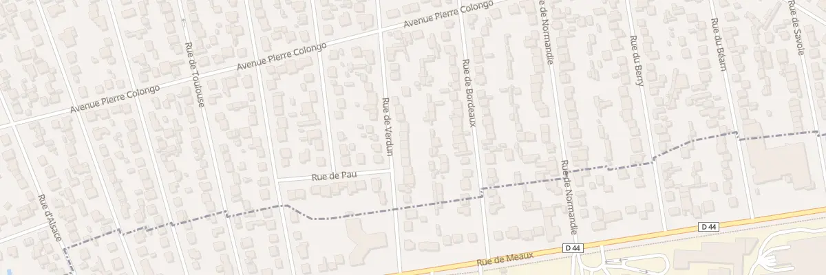 Plan du 67 Rue de Verdun à Tremblay-en-France