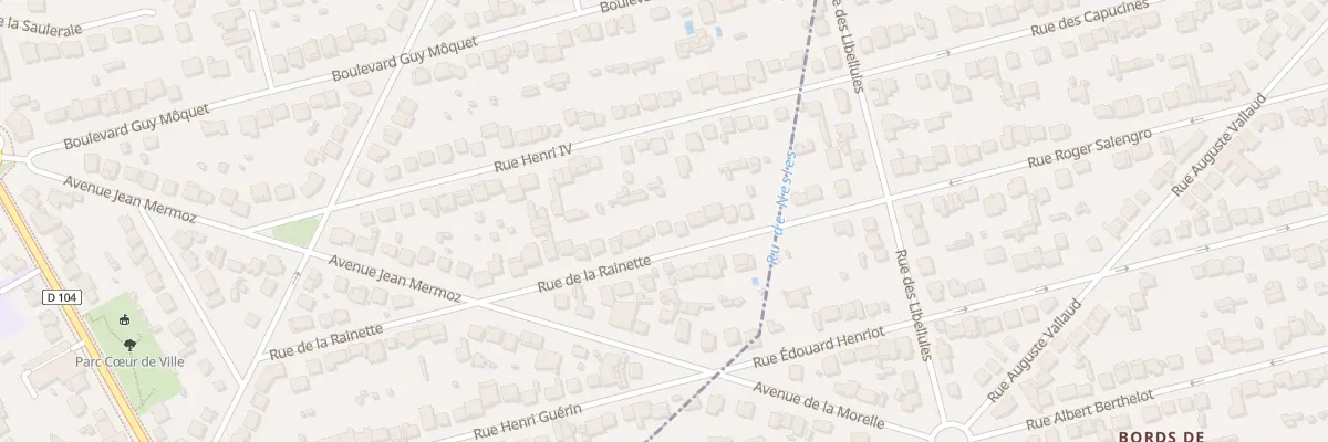 Plan du 33 Rue Rainette à Gournay-sur-Marne