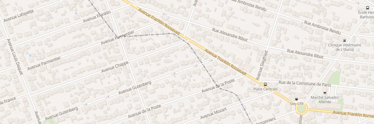 Plan du 49 Av Gutenberg à Tremblay-en-France