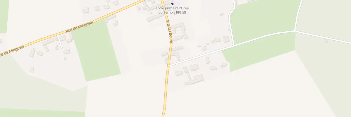 Plan du 171 Rue du Bourg à Villers-Châtel