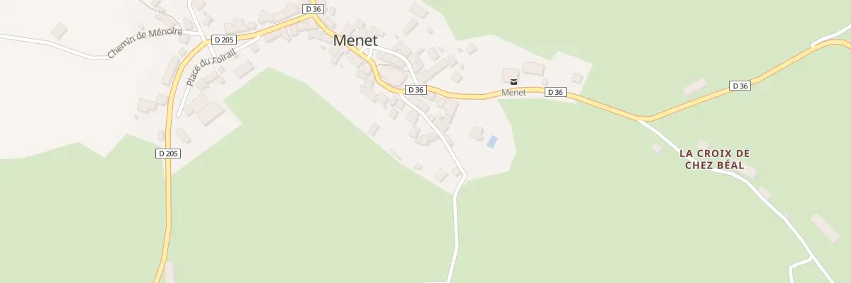 Plan du 4 Pl de la Musique à Menet