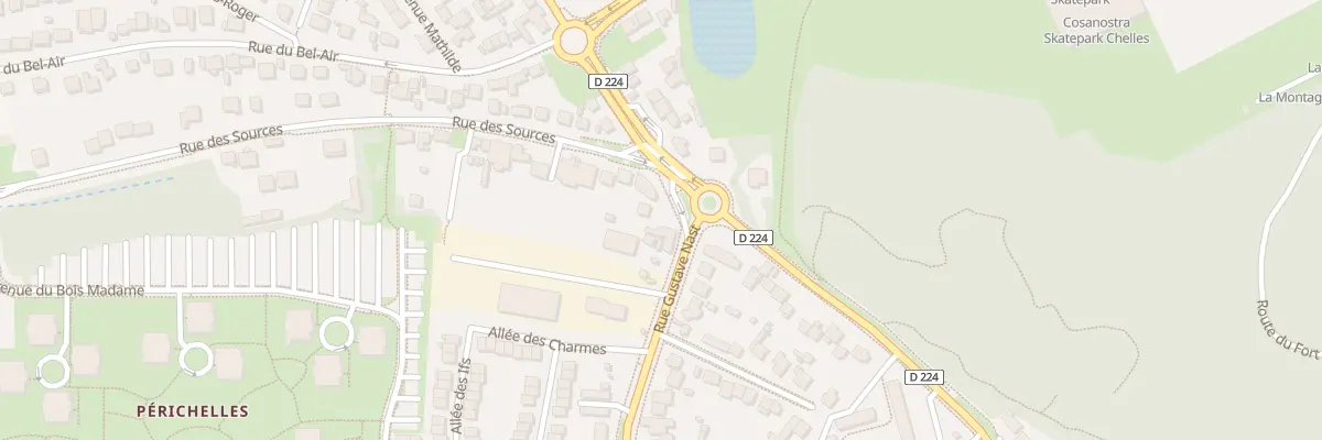 Plan du 83B Rue Gustave Nast à Chelles